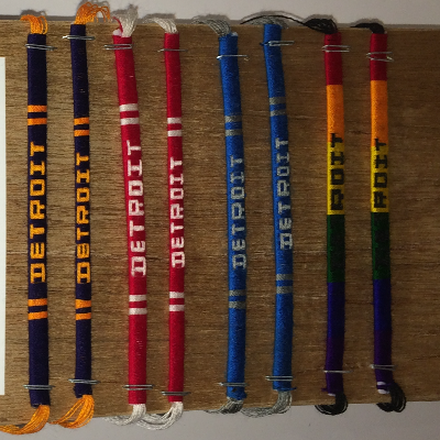 Detroit Leather Bracelets