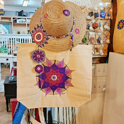 Sacret Eye Collection– Handmade Hat And Bag