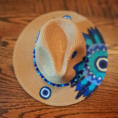 Mandala Hat Turkish Eye
