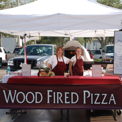 Personal Sized Wood-Fired Pizza