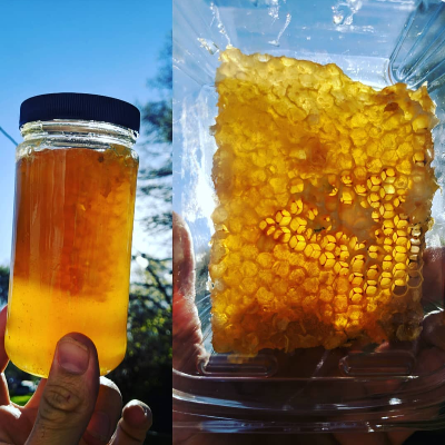 Local Raw Honey & Honeycomb