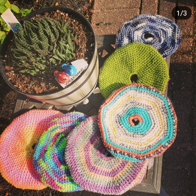 Crochet Frisbees