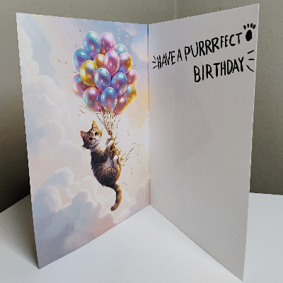 Birthday Card "Cats" A7