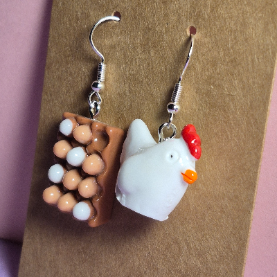 Chick N Eggs Earrings