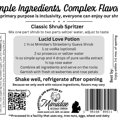 Strawberry Guava Shrub