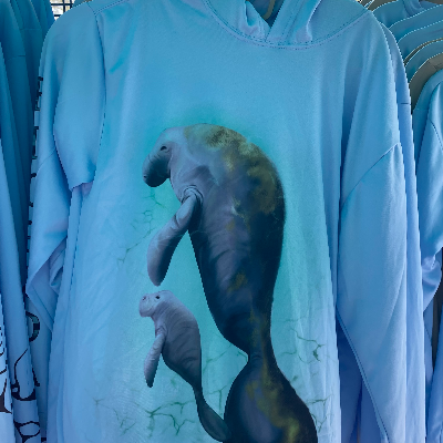 Manatee hoodie clearance