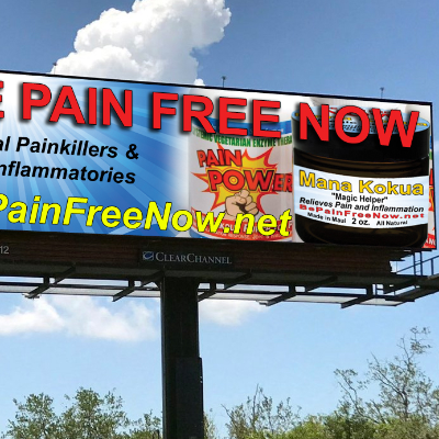 Be Pain Free Now Mana Kokua "Powerful Healer" Pain Relief Cream