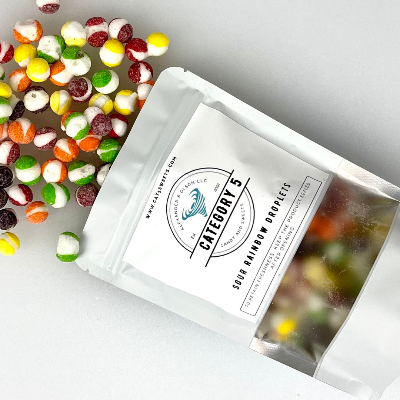 Freeze Dried Candy - Sour Rainbow Droplets