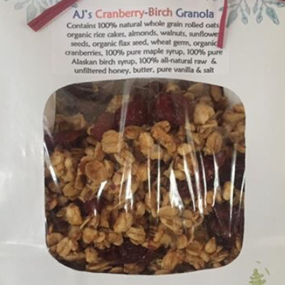 Aj's Cranberry-Birch Granola