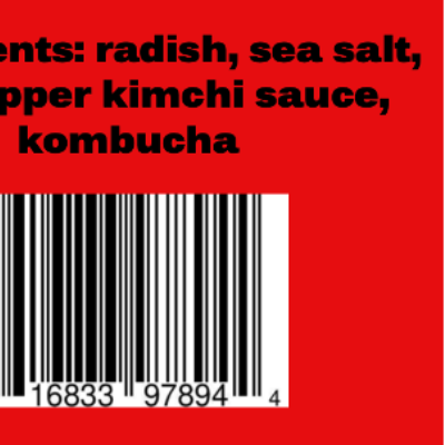 Soulsmith Kombucha Radish Kimchi