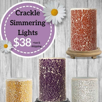 Crackle Simmering Lights