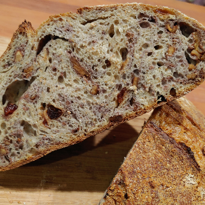 Cranberry-Walnut Sourdough