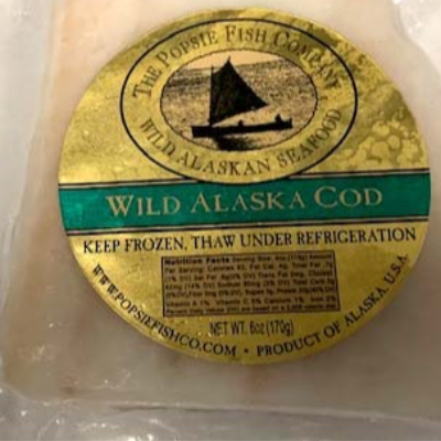 Alaskan Cod Portion