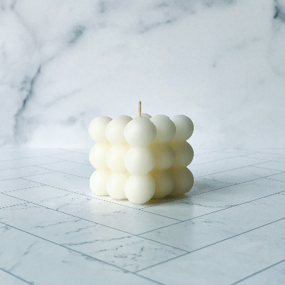 Beeswax Bubble Candle (Small)