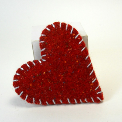 Felted Wool Pins / Brooches