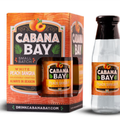 Cabana Bay White Peach Sangria 4-Pack