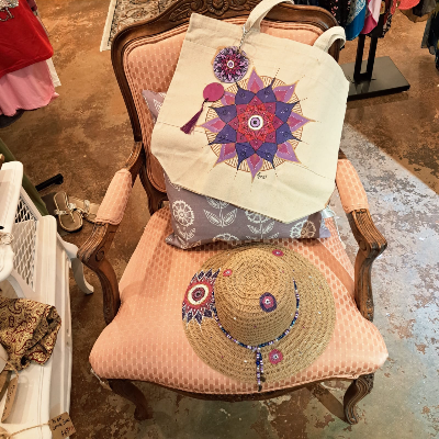 Sacret Eye Collection– Handmade Hat And Bag