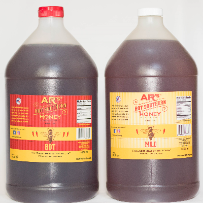 Ar's® (Ames') Hot Southern Honey • Gallon Format