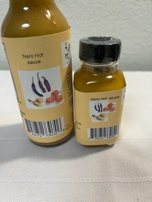 Nero Tswana  Hot Sauce  Made With Purple Hot Peppers