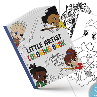 Little Artist Coloring Book Version 2