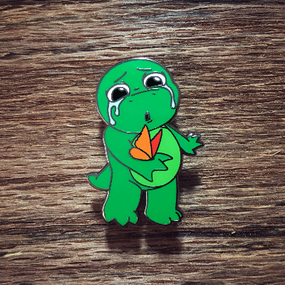 Little Dinosaur, Big Feelings Enamel Pins