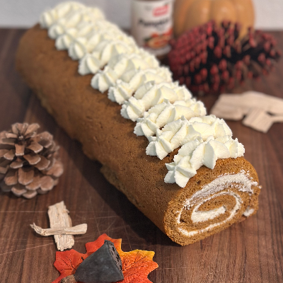 Pumpkin Roll Cake