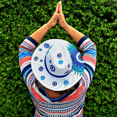 Mandala Hat Turkish Eyes