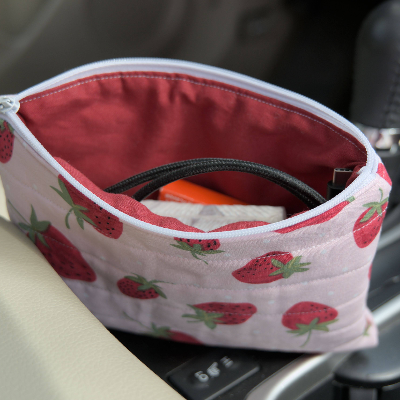 Quilted Cosmetic Bags
