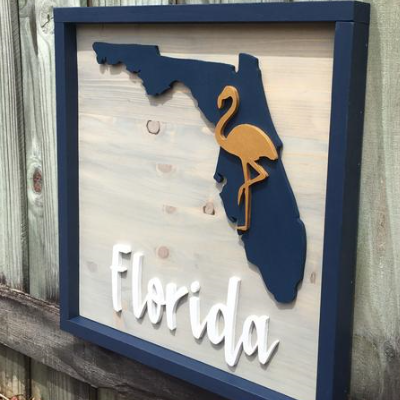Large Florida Sign