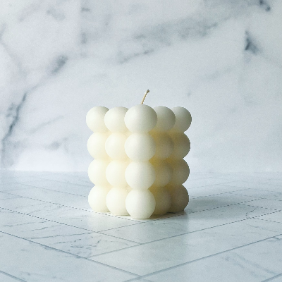 Beeswax Bubble Candle (Big)