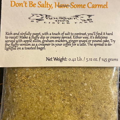 Don't Be Salty, Have Some Carmel