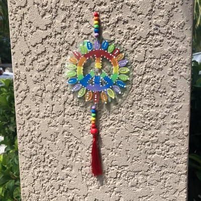 Sun Catchers - Handmade From Upcycled Cds