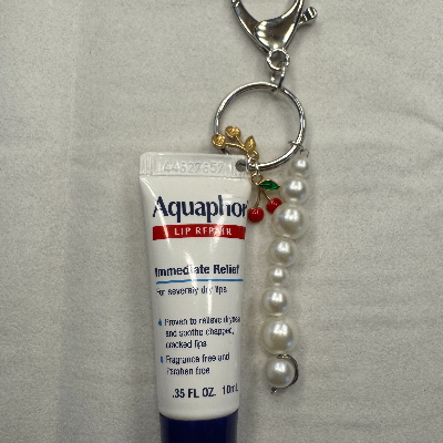Keychain With Lip Balm