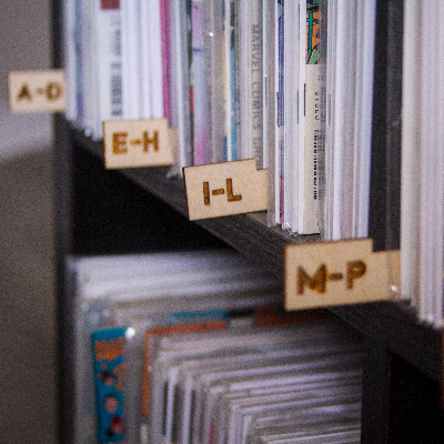 Organizer Tabs For Record Collections