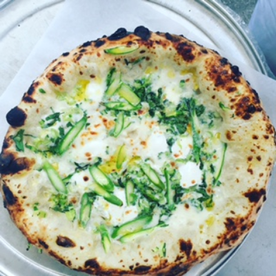 Simple White Pizza