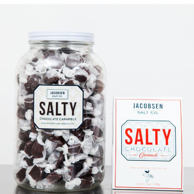 Salty Chocolate Caramels