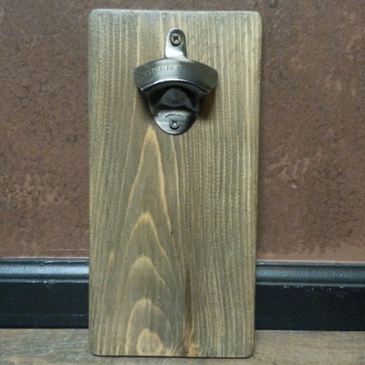 Bottle Opener With Magnetic Cap Catch