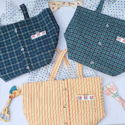 Father's Day Bag - Large Plaid
