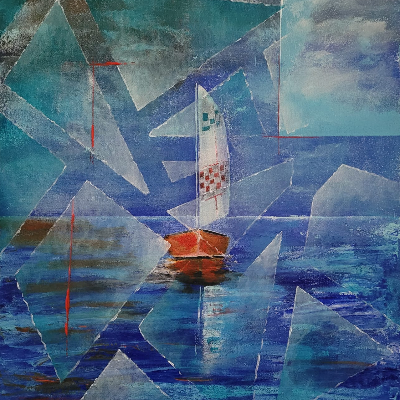 Fragmented Sailboat