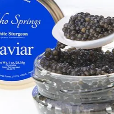 Idaho White Sturgeon Caviar