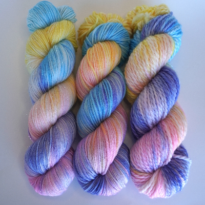 Fantasy Hand Dyed Yarn