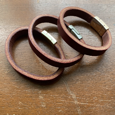 Cork And Leather Bracelets