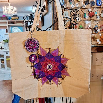 Sacret Eye Collection– Handmade Hat And Bag