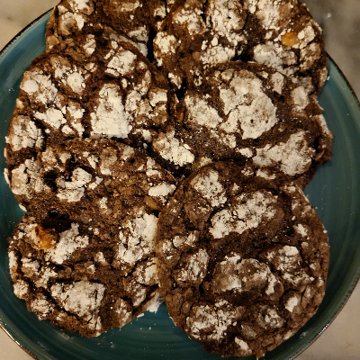 Chocolate Toffee Cake Cookies (6 Per Order)