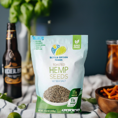 Toasted Hemp Seeds W/ Sea Salt