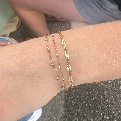 14k Gold Filled And Sterling Silver Permanent Bracelets