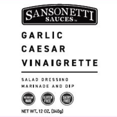 Garlic Caesar Vinaigrette