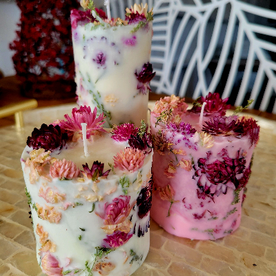 Handmade Botanical Soy Candles