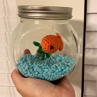 No-Feed Crochet Fish