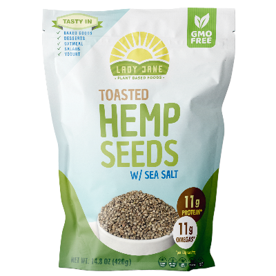 Toasted Hemp Seeds W/ Sea Salt